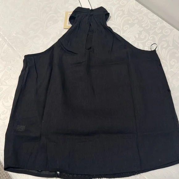 Ramy Brook NY Heather Halter Neck Linen Blend Top. Size Small - Picture 12 of 14